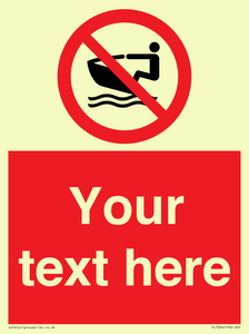 Custom No personal water craft